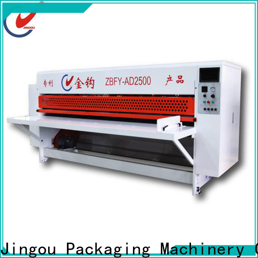 Jingou Packaging Machinery thin cardboard slitting machine check now for corrugated boxes