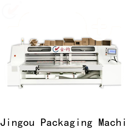 Jingou Packaging Machinery effective carton box making machine price free quote for gift box