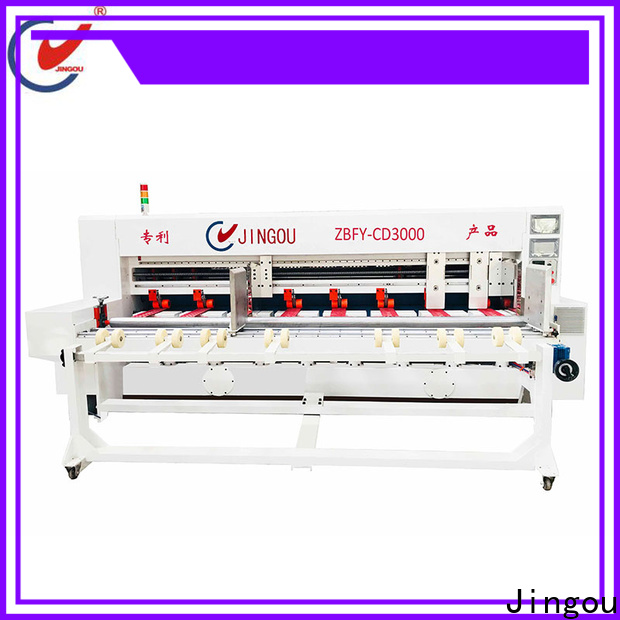 Jingou Packaging Machinery cutting machine free design for paper box