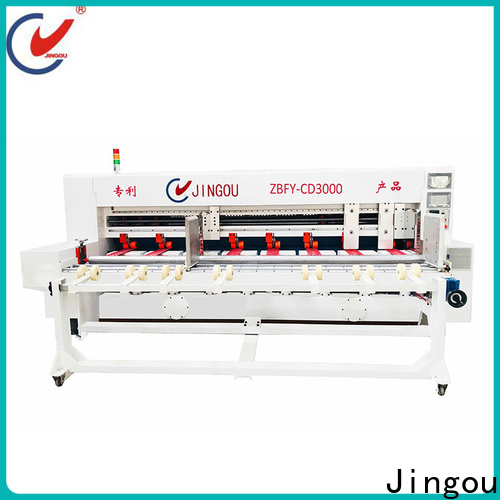 Jingou Packaging Machinery superior cardboard box making machine free design for display box