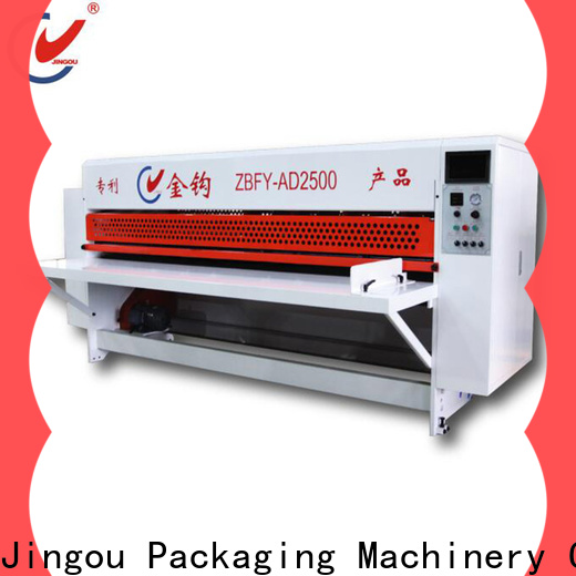 Jingou Packaging Machinery blade cardboard slitting machine inquire now for hardcover box