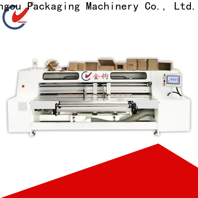 scientific carton box making machine price making with good price for display box