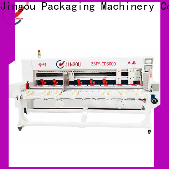 Jingou Packaging Machinery slitter check now for white card boxes