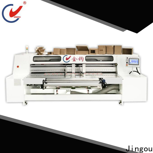 Jingou Packaging Machinery making automatic box making machine order now for white card boxes