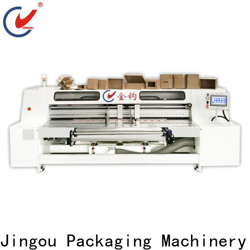 Jingou Packaging Machinery semiauto corrugated box widely-use for gift box