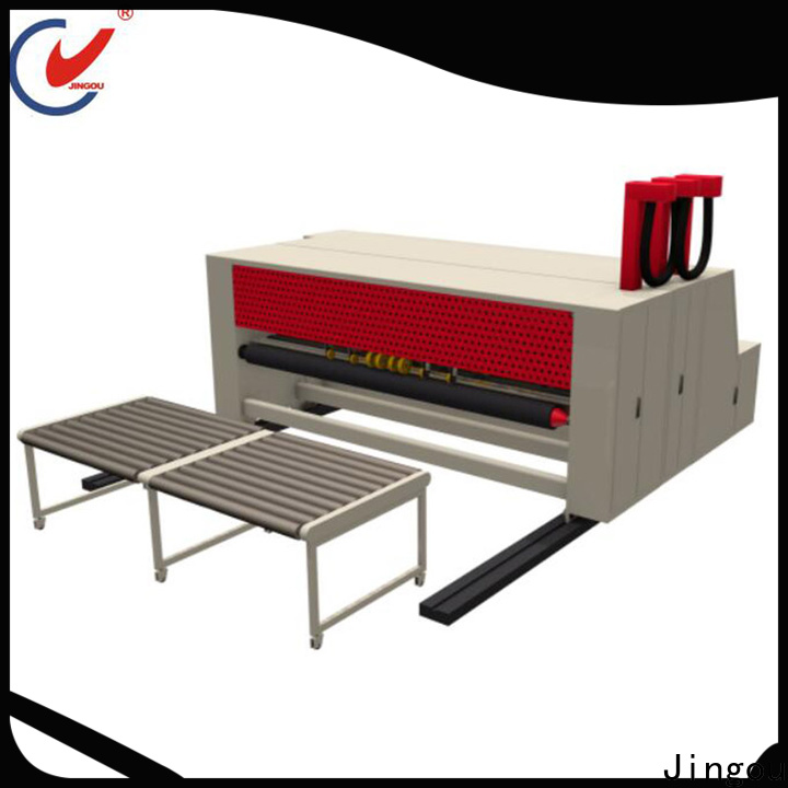 Jingou Packaging Machinery effective cardboard box making machine price order now for paper box