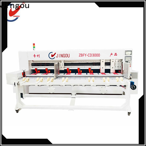 Jingou Packaging Machinery scorer best cardboard cutter order now for white card boxes