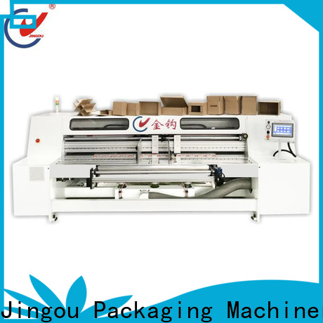 Jingou Packaging Machinery machine carton box making machine supply for cosmetic box