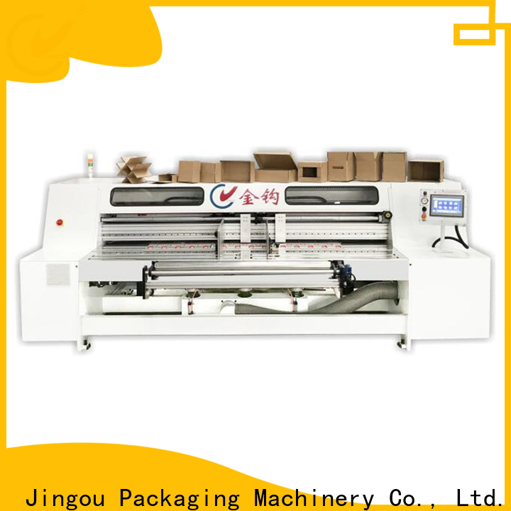 Jingou Packaging Machinery scientific carton box manufacturing machine widely-use for hardcover box