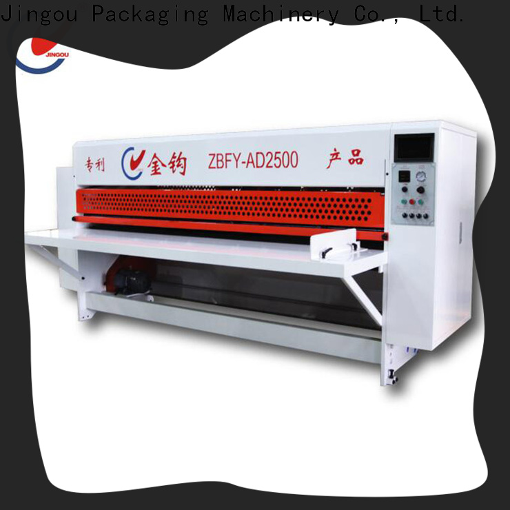 Jingou Packaging Machinery cardboard cutting machine for wholesale for white card boxes