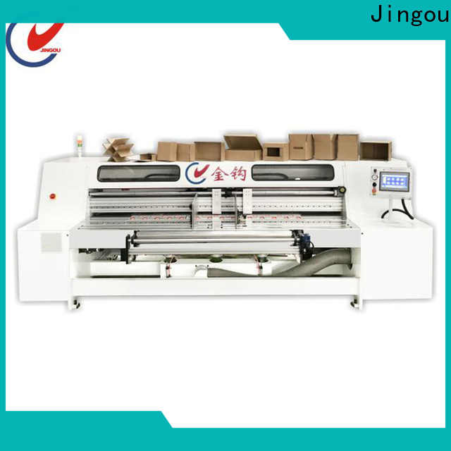 Jingou Packaging Machinery box cardboard box maker order now for paper box