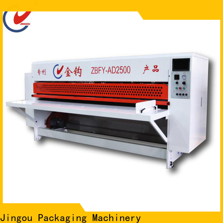 Jingou Packaging Machinery slitter cardboard cutting machine order now for display box