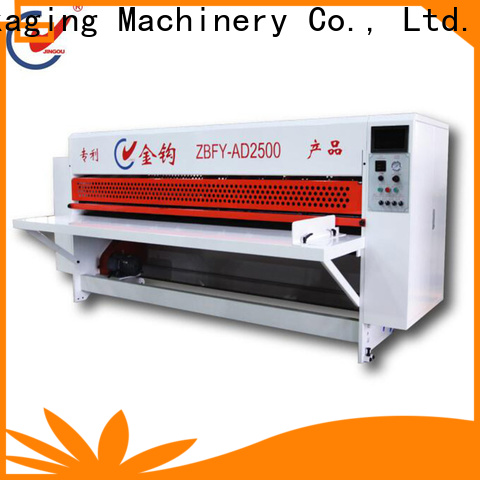 Jingou Packaging Machinery thin scoring cardboard order now for gift box