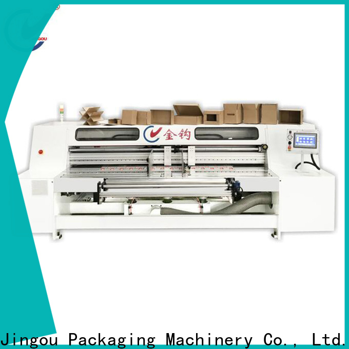 Jingou Packaging Machinery caseking corrugated box from China for hardcover box