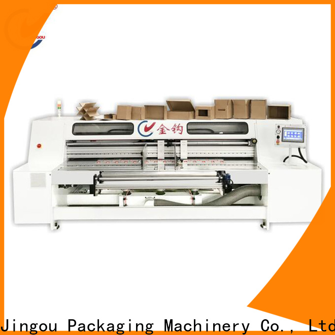 Jingou Packaging Machinery commercial corrugated box making machine manufacturers widely-use for paper box