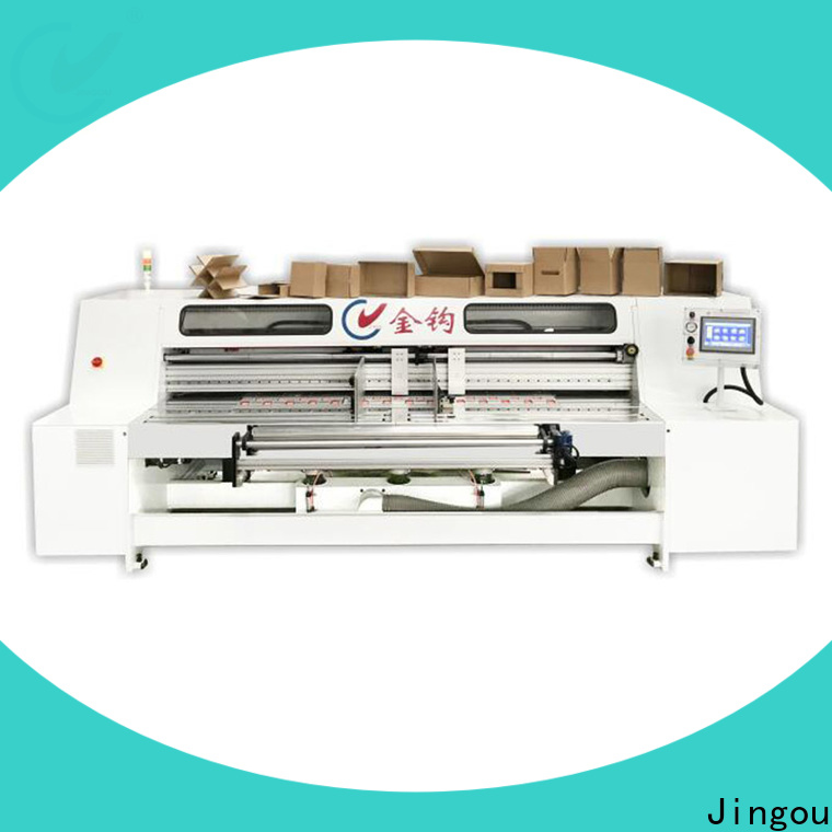 Jingou Packaging Machinery auto corrugated cardboard sheets free quote for white card boxes