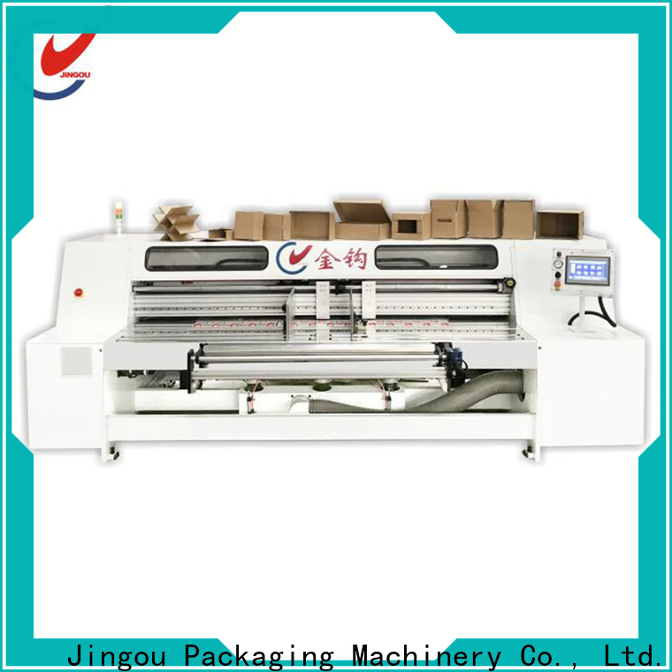 Jingou Packaging Machinery commercial box machine order now for cosmetic box