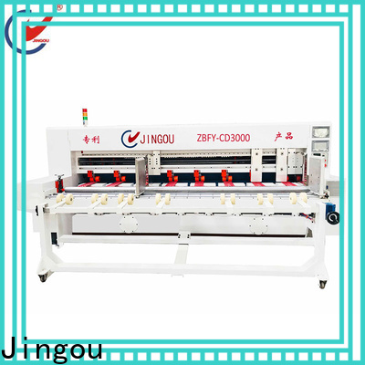 Jingou Packaging Machinery reliable cardboard box making machine widely-use for white card boxes