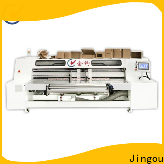 Jingou Packaging Machinery scientific carton box manufacturing machine widely-use for paper box