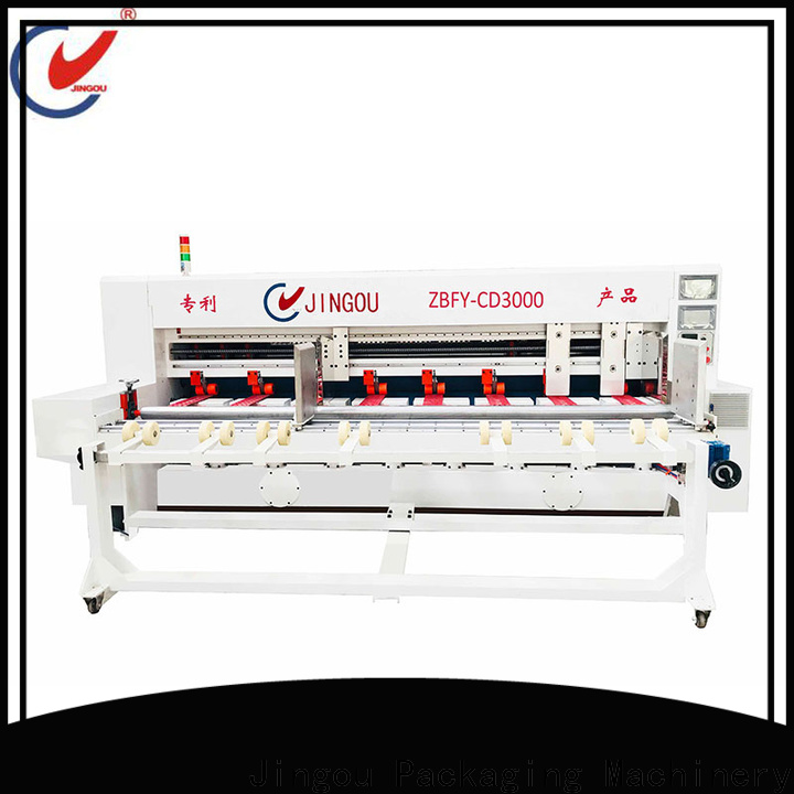 Jingou Packaging Machinery effective cardboard cutting machine for sale free quote for cosmetic box