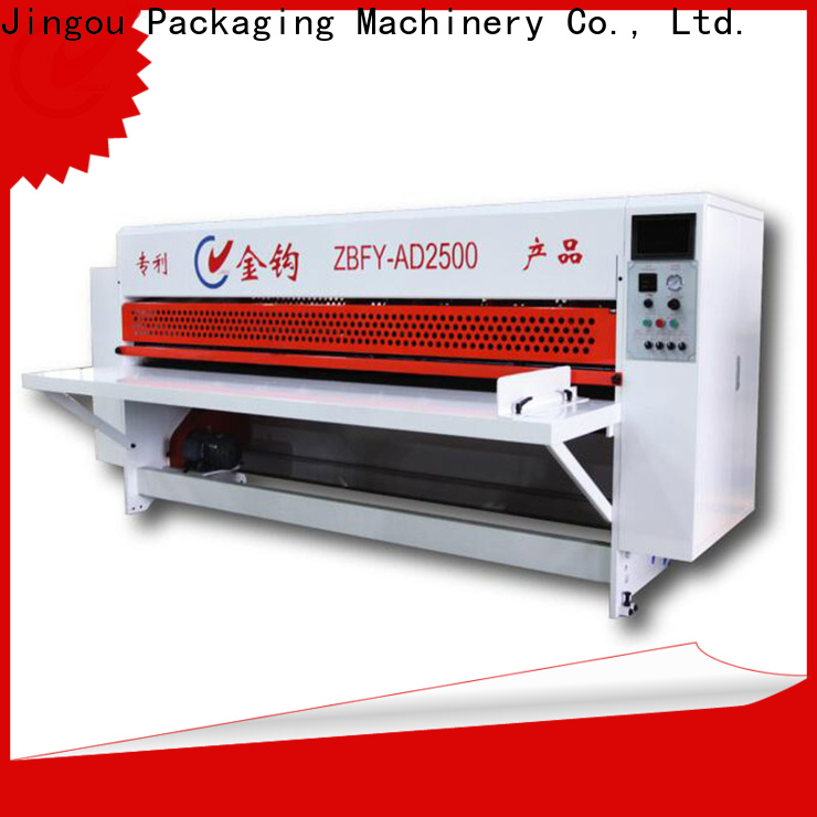 Jingou Packaging Machinery thin cardboard slitting machine check now for cosmetic box