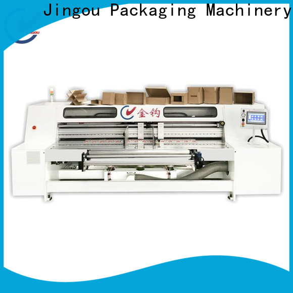 Jingou Packaging Machinery custom automatic box making machine vendor for cosmetic box