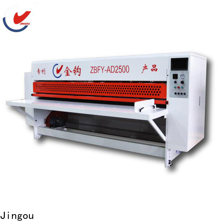 Jingou Packaging Machinery auto cardboard slitting machine free design for gift box