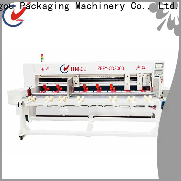 Jingou Packaging Machinery superior corrugated cardboard cutter widely-use for gift box