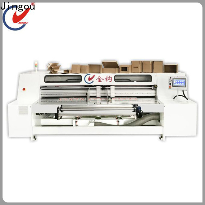 Jingou Packaging Machinery machine box manufacturing machine widely-use for paper box