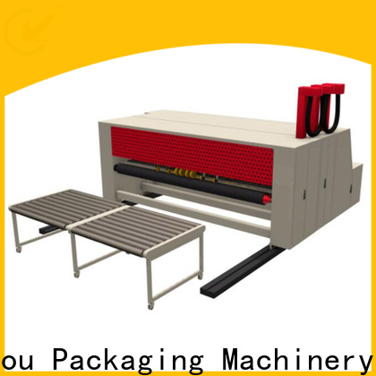 commercial corrugated box packaging machine semiauto factory price for hardcover box