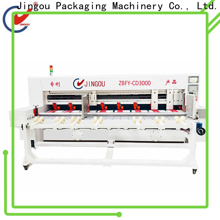 Jingou Packaging Machinery blade simplicity rotary cutting machine check now for gift box