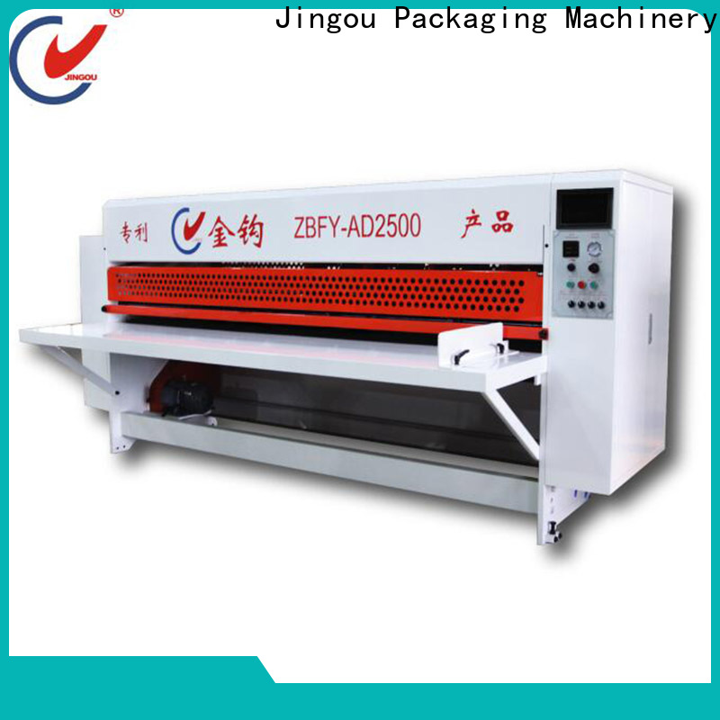 Jingou Packaging Machinery scorer cardboard box cutter for wholesale for cosmetic box