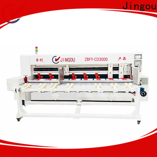 Jingou Packaging Machinery scorer cardboard box machine for wholesale for gift box