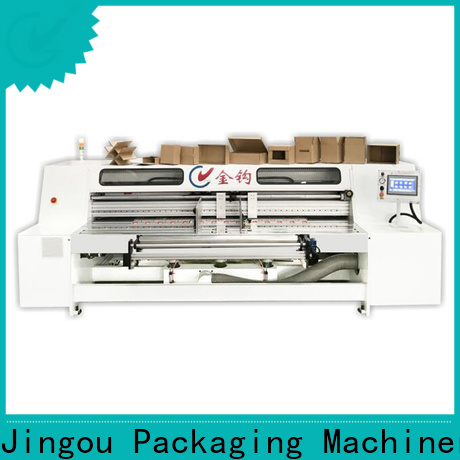 Jingou Packaging Machinery first-rate corrugated box making machine cost producer for white card boxes