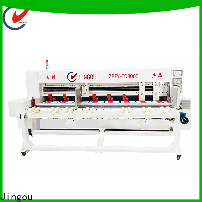 Jingou Packaging Machinery scorer scoring cardboard widely-use for cosmetic box