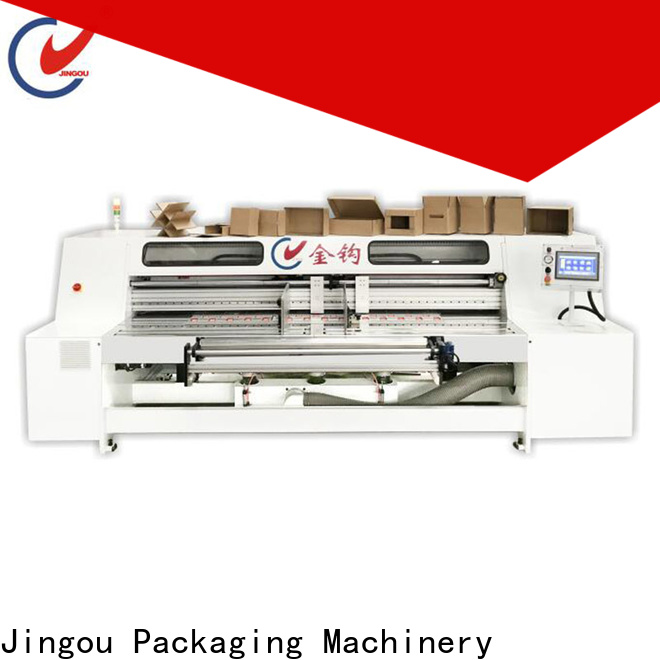 Jingou Packaging Machinery newly cardboard box manufacturing machine from China for paper box