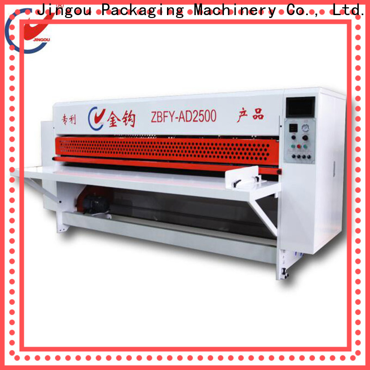 Jingou Packaging Machinery scorer core cutting machine price free quote for corrugated boxes