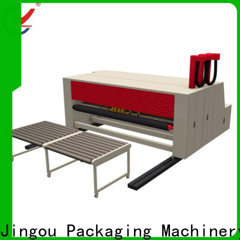 Jingou Packaging Machinery semiauto box making machine price supply for display box