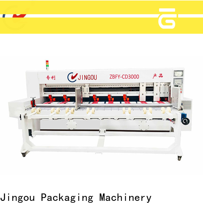 Jingou Packaging Machinery gradely laser cut cardboard for wholesale for gift box