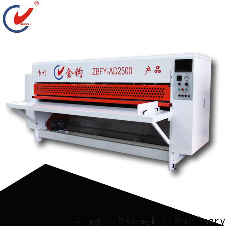 Jingou Packaging Machinery scorer cardboard box cutter free design for corrugated boxes