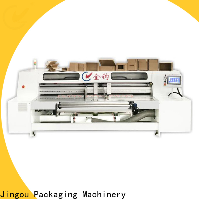 Jingou Packaging Machinery effective automatic corrugated box making machine supply for corrugated boxes